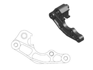 Moto-Master Adapteri OS Ø260 Kawasaki, Suzuki