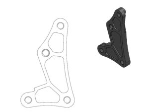 Moto-Master Oversize adapteri Honda CRF 150