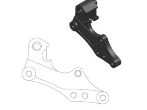 Moto-Master Oversize Dakar adapteri Yamaha