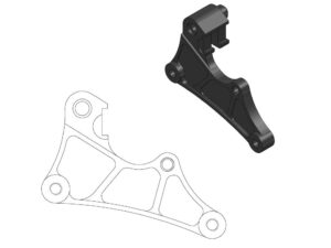 Moto-Master Supermoto Street adapteri Kawasaki