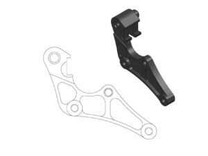 Moto-Master Supermoto Street adapteri Honda: CRF250/450 2015->