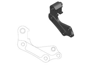 Moto-Master Oversize Ø270 adapteri Husqvarna