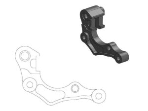 Moto-Master Adapteri Oversize 270 Honda: CRF 2019-->