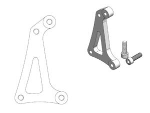 Motomaster Supermoto Racing ext. adapteri 320mm TM