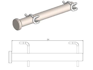 Motomaster Moto-Master Jarrupalat pin KTM 85 2021 etu