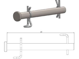 Motomaster Moto-Master Jarrupalat pin KTM 85 2021 taakse
