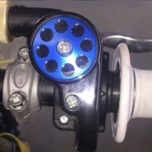 TMV Cable Throttle Housing Washer 2-Stroke Domino - Black