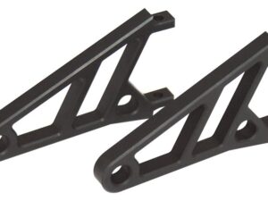 Alu headlight bracket black pair