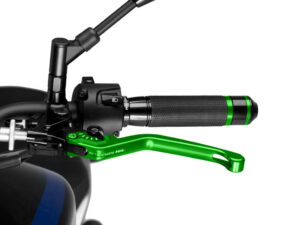 Puig Unfoldable Clutch Lever 3.0. C/Green Selector C/Bl