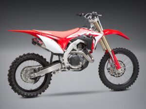 Yoshimura Full System Honda Crf450R/Rx 2017-20 Signature Rs-9T Fs Ti-Ti-Cf