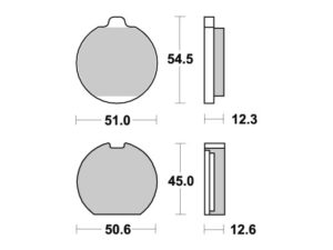 Sbs Jarrupalat Ceramic Taakse