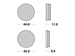 Sbs Jarrupalat Ceramic Taakse