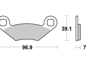 Sbs Jarrupalat Sintered Atv