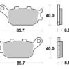 Sbs Jarrupalat Sintered Taakse