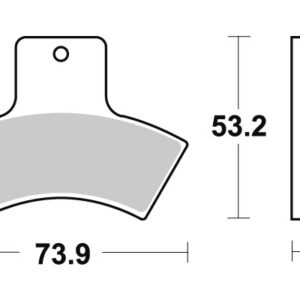 Sbs Jarrupalat Sintered Offroad