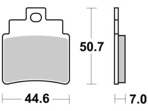 Sbs Jarrupalat Sintered Offroad