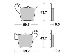 Sbs Jarrupalat Racing Sintered