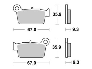 Sbs Jarrupalat Racing Sintered