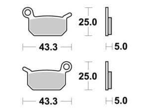 Sbs Jarrupalat Racing Sintered