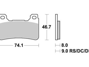 Sbs Jarrupalat Dual Carbon