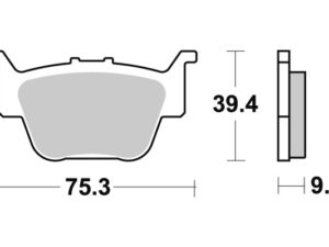 Sbs Jarrupalat Sintered Offroad