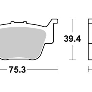 Sbs Jarrupalat Sintered Offroad