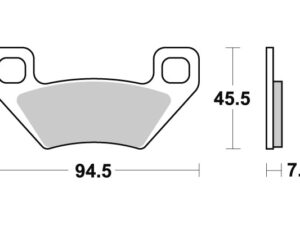 Sbs Jarrupalat Sintered Atv