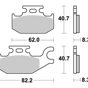 Sbs Jarrupalat Racing Sintered
