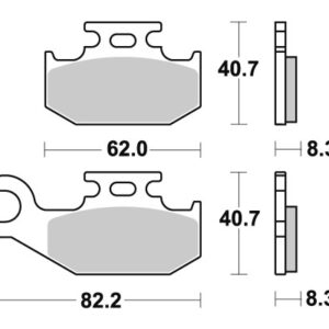 Sbs Jarrupalat Racing Sintered
