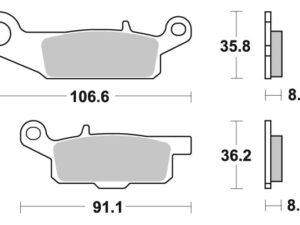 Sbs Jarrupalat Racing Sintered