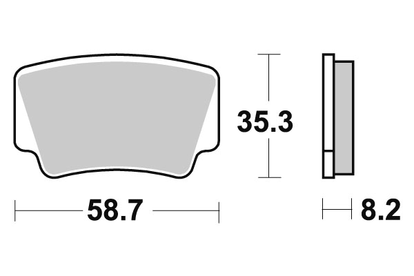Sbs Jarrupalat Sintered Offroad