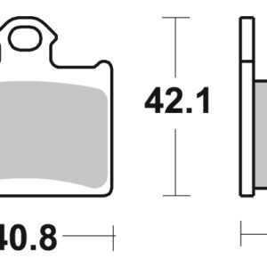 Sbs Jarrupalat Sintered Offroad