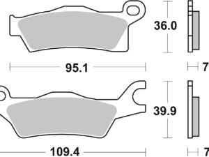 Sbs Jarrupalat Racing Sintered