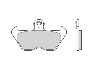 Brembo Jarrupalat Eteen Sintered Road