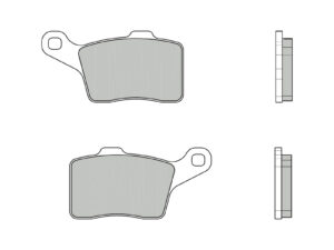 Brembo Jarrupalat Ski-Doo XP