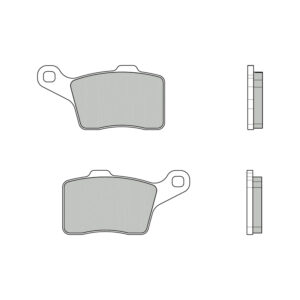 Brembo Jarrupalat Ski-Doo XP