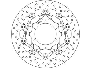 Brembo Serie Oro jarrulevy kelluva