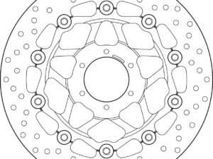 Brembo Serie Oro jarrulevy kelluva