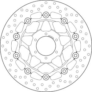 Brembo Serie Oro jarrulevy kelluva