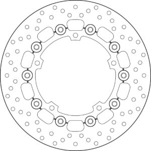 Brembo Serie Oro jarrulevy kelluva