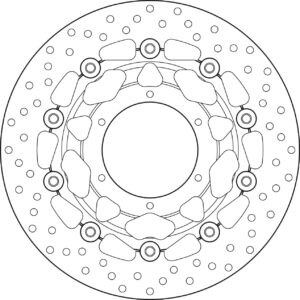 Brembo Serie Oro jarrulevy kelluva