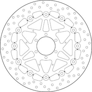 Brembo Serie Oro jarrulevy kelluva