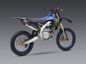 Yoshimura YZ450F 20-22 RS-12 Stainless Full Exhaust, w/ Aluminum Muffler