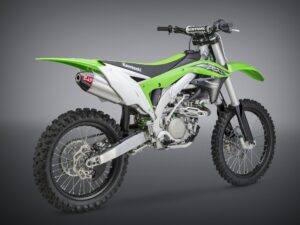 Yoshimura Slip-On Kawasaki Kx450F 2016-18 Signature Rs-4 So Ss-Al-Cf