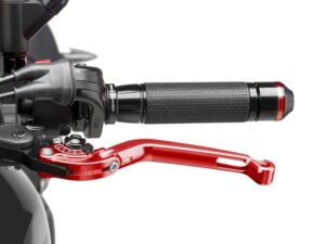 Puig Foldable Clutch Lever 16'C/Red Selector C/Black