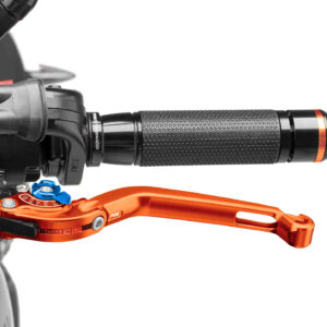 Puig Foldable Clutch Lever 16'C/Orange Selector C/Blue