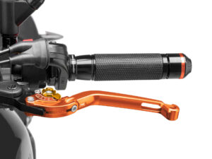 Puig Foldable Clutch Lever 16'C/Orange Selector C/Gold