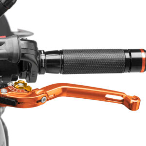 Puig Foldable Clutch Lever 16'C/Orange Selector C/Gold
