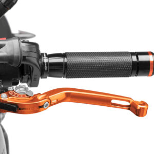 Puig Foldable Clutch Lever 16'C/Orange Selector C/Silve