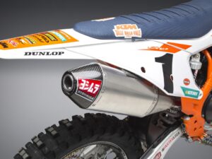Yoshimura Slip-On Ktm 450Sx-F / Husq Fc450 19-20 Signature Rs-4 So Ss-Al-Cf
